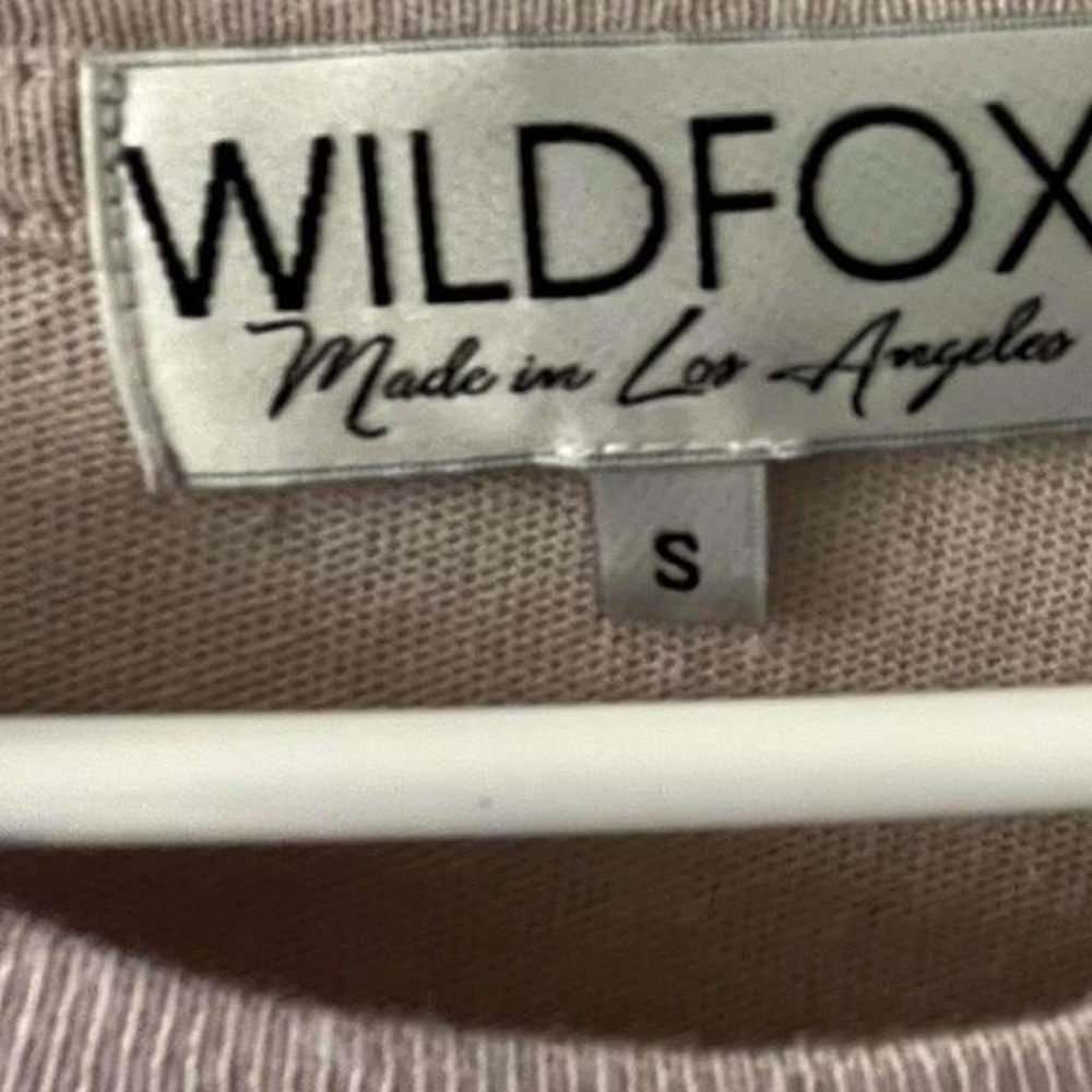 Wildfox 'Keep Pouring' Pink Graphic Tee - Picture 3 of 5